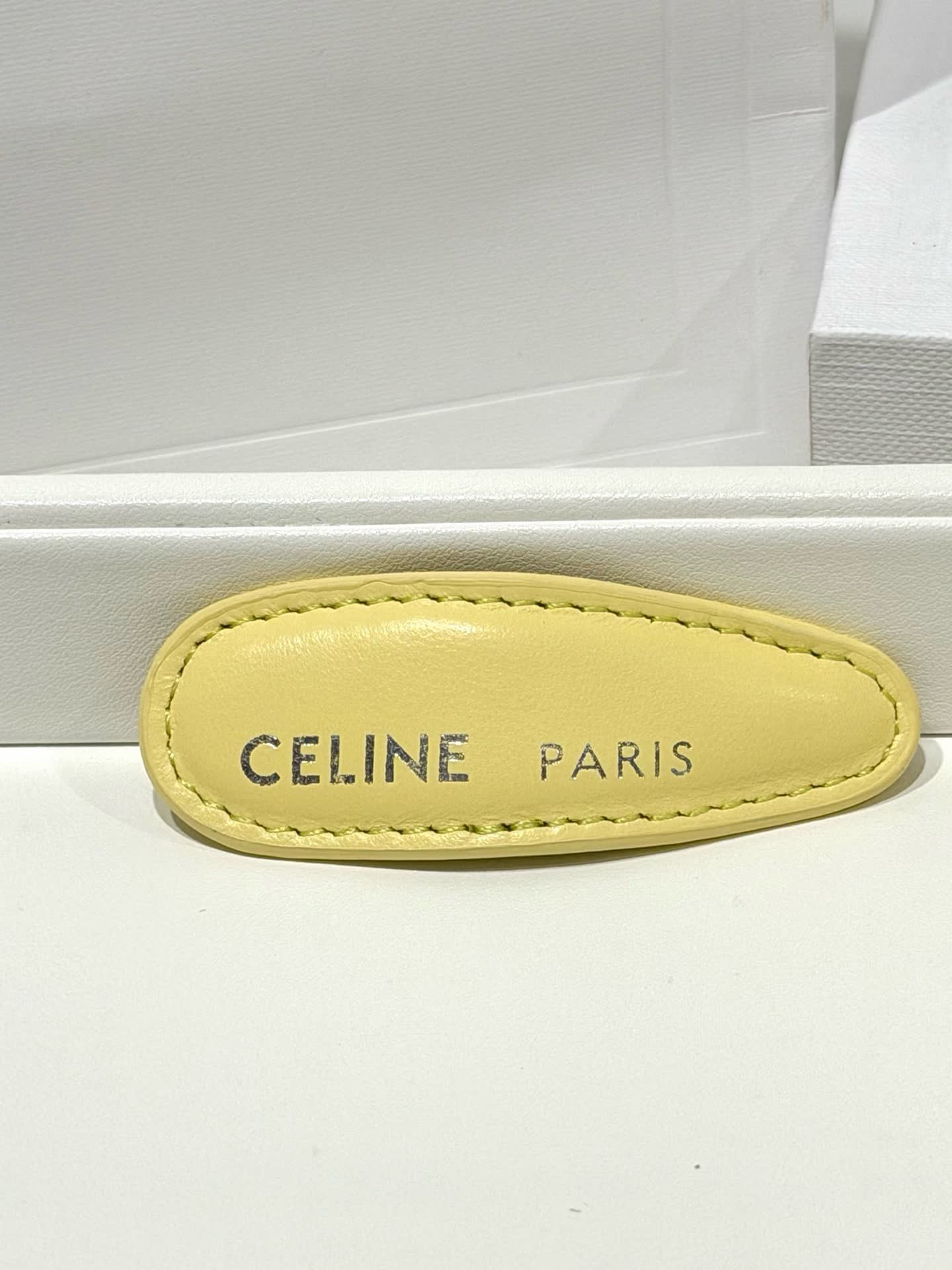 Celine Paris Yellow Hair Clip